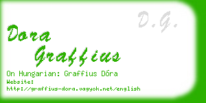 dora graffius business card